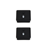 2pcs Tripod QR Plate Camera Adapter Tripod & Replacement for DSLR Cameras