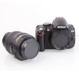 Camera Body Cap + Lens Cover Cap for Nikon DSLR