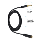 3.5mm TRRS Microphone Adapter 1 Meter Cord