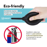 Black Silicone Dust Blower