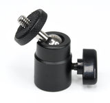 Mini Tripod Ball Head with 1/4 Screw Thread Base Mount