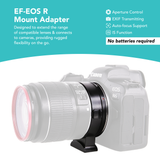 EF-EOS R Electronic Auto-Focus Lens Mount Adapter