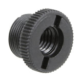 Black Plastic Microphone Screw Adapter