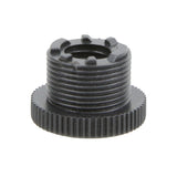 Black Plastic Microphone Screw Adapter