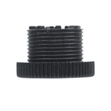 Black Plastic Microphone Screw Adapter