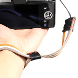 Foto&Tech Grosgrain Wrist Strap Gray/Orange