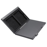 Foto&Tech Black 4-Slot Memory Card Case Open