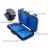 High Capacity Water Proof Memory Card Case