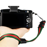 Foto&Tech Grosgrain Wrist Strap Red/Green